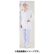 SHK4604 [テクノファインコート 女子襟無し長袖白衣 NR-448 LL]