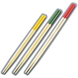 竹製 カラー菜箸3点セット (27cm・30cm・33cm) ASI4401
