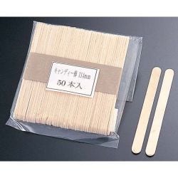 木製 アイススティック棒(50本束) 93mm FKY0401