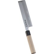 本霞・玉白鋼 東型薄刃庖丁 18cm AMS43018
