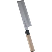 本霞・玉白鋼 東型薄刃庖丁 19.5cm AMS43019