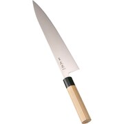 スウェーデン鋼 水牛柄牛刀(両刃) 27cm AMSJ902