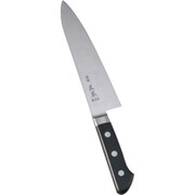 ハイパーモリブデン鋼 ツバ付牛刀 (両刃)18cm AMSJ001