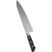 ハイパーモリブデン鋼 ツバ付牛刀 (両刃)27cm AMSJ004
