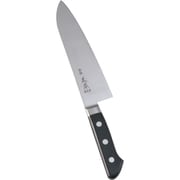 ハイパーモリブデン鋼ツバ付文化包丁 (両刃)18cm AMSJ101