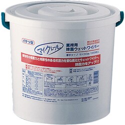 JUE0501 [業務用除菌ウェットワイパー マイクレール バケツ型(300枚入)]