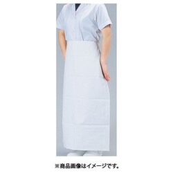 674 角前掛(抗菌加工) ホワイト L SME05001