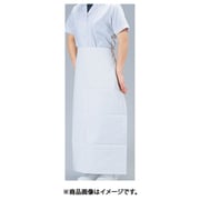 SME05002 [674 角前掛(抗菌加工) ホワイト M]