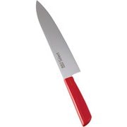 カラーセレクト 牛刀(両刃) 3015-RD 21cm レッド AKL3001