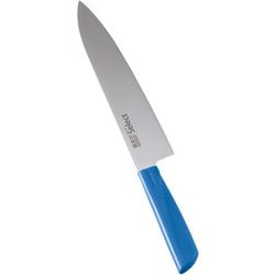 カラーセレクト 牛刀(両刃) 3015-BL 21cm ブルー AKL3004