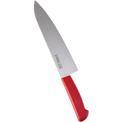 カラーセレクト 牛刀(両刃) 3016-RD 24cm レッド AKL3006