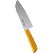 カラーセレクト三徳包丁(両刃)16.5cm 3013-YE イエロー AKL2902