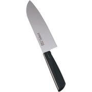カラーセレクト三徳包丁(両刃)16.5cm 3013-BK ブラック AKL2905
