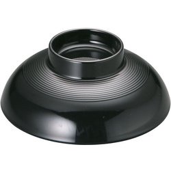 ニューメラミン小吸椀(外黒内朱) M-2183 蓋 RSI12183