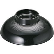 ニューメラミン小吸椀(外黒内朱) M-2183 蓋 RSI12183
