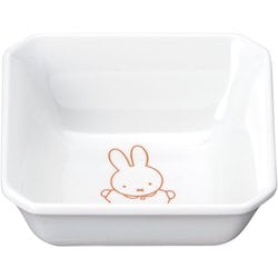 メラミンお子様用弁当シリーズ ミッフィー M-331P角小鉢(松花堂用) RKKA901