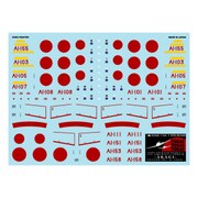 A-458 [1/144スケール アシタのデカール シリーズ 三菱 A6M2b 零戦二一型 「トラ！トラ！トラ！-空母 赤城-」]