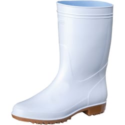 G3 ゾナ耐油 PVCブーツ 白 25.5cm