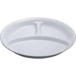 高強度磁器 ホワイト WH-028 仕切皿 RSK8301