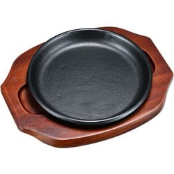 (S)ステーキ皿 丸型 B 15cm PSV16015