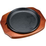 (S)ステーキ皿 丸型 B 17cm PSV16017