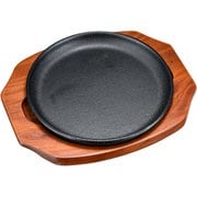 (S)ステーキ皿 丸型 B 19cm PSV16019