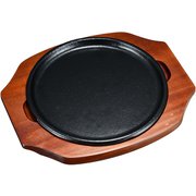 (S)ステーキ皿 平丸型 PSV04