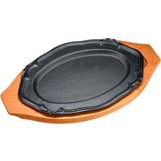 (S)ステーキ皿 花型F PSV06