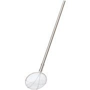 パイプ柄給食用すくい網 丸型 24cm 荒目(6.5メッシュ) ASK304