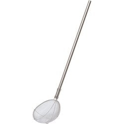 パイプ柄給食用すくい網 スイノー型 特大 極細目 柄長100cm ASI3640