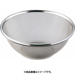 ステンレス頑丈なザル(16メッシュ) 19cm AZL5602