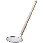 ステンレス 木柄そば揚 18cm ASB7601