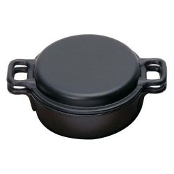 鉄鋳物コットパン 共蓋付 G-75 AKTB901
