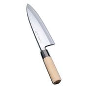 紋鍛 出刃庖丁(片刃) 24cm AZT1708