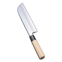 紋鍛 鎌薄刃庖丁(片刃) 19.5cm AZT1803