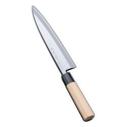 紋鍛 身卸庖丁(片刃) 24cm AZT2102