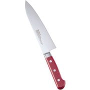 STD抗菌PC 牛刀(両刃) 18cm 赤 56124 AZT7005