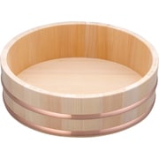 BHV01030 [木製銅箍 飯台(サワラ材) 30cm]