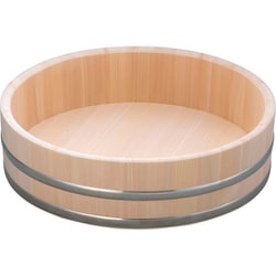 木製ステン箍 飯台(サワラ材) 54cm BHV02054