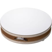 WDK16027 [木製デコ回転台(白デコラ張) 27cm]