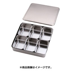 18-8プレス 中型ヤクミ入 6ヶ入 AYK12006