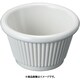 メラミン ラメキンリブ付 0381A (ボーン) PLM061Q