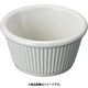 メラミン ラメキンリブ付 0383A (ボーン) PLM081Q