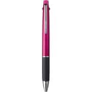 油性ボールペン JETSTREAM(ジェットストリーム) 3色ボールペン SXE3-800 0.5mm インク色:3色(黒・赤・青) 本体色:ピンク SXE380005.13
