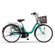電動アシスト自転車 PAS ナチュラM 26型 内装3段変速 ターコイズ PA26MN