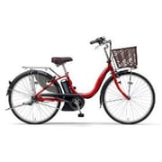 電動アシスト自転車 PAS ナチュラM 26型 内装3段変速 リッチレッド PA26MN