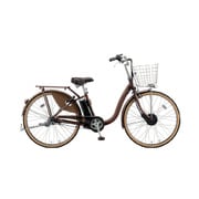 電動アシスト自転車 フロンティアロング 26型 内装3段変速 F.X カラメルブラウン F6LB47 3P70AB0