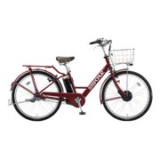 電動アシスト自転車 STEP CRUZ e×Seventeen 26型 内装3段変速 E.X モダンレッド S6CB37 3P70VA0