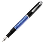 クラシック 万年筆 EF 極細字 M205 マーブルブルー FP EF