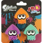 スプラトゥーン イカ消しゴム Aセット [キャラクターグッズ]